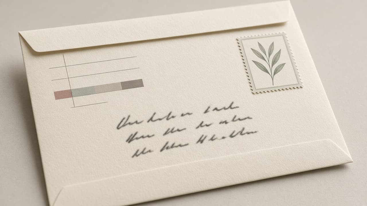 The Envelope Is the First Page: Why Your Return Address Is Already Your Brand